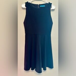 Alice + Olivia Textured Little Black Dress Small